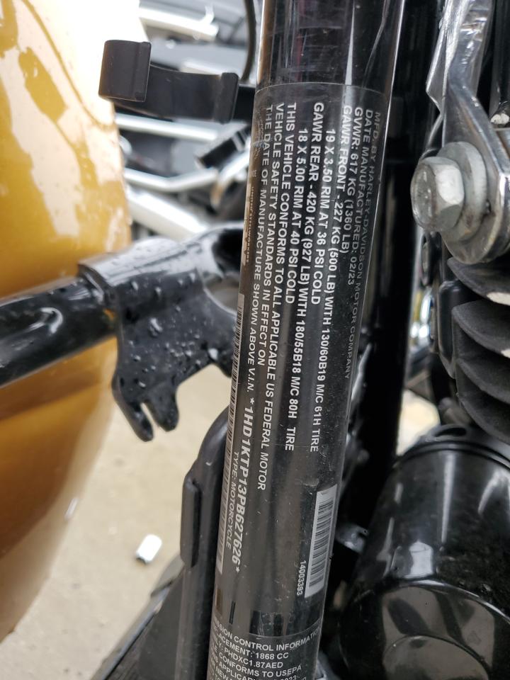 2023 Harley-Davidson Fltrxs VIN: 1HD1KTP13PB627626 Lot: 81123115