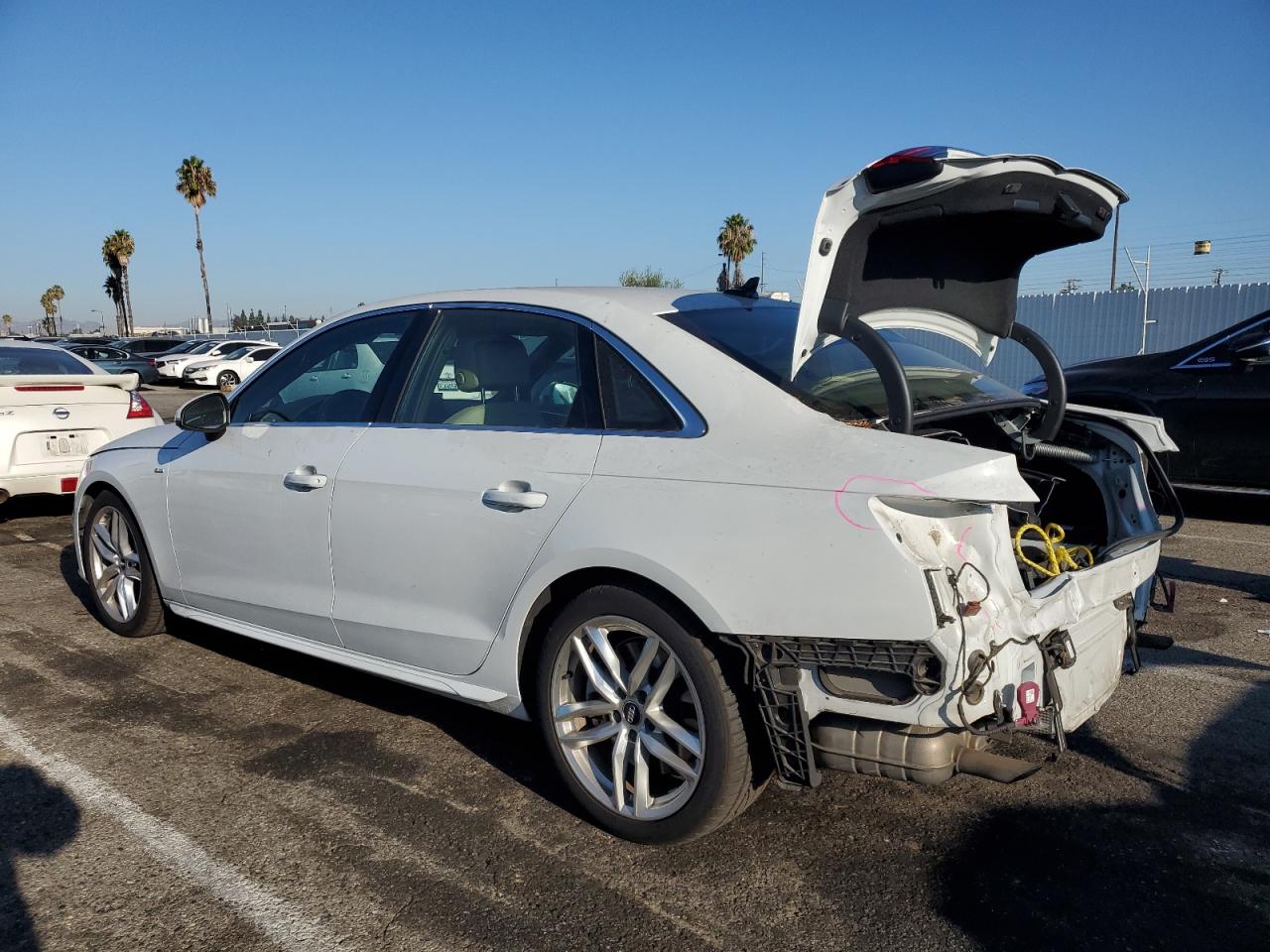 2021 Audi A4 Premium Plus 45 white null gas WAUEAAF40MA016568 photo #3