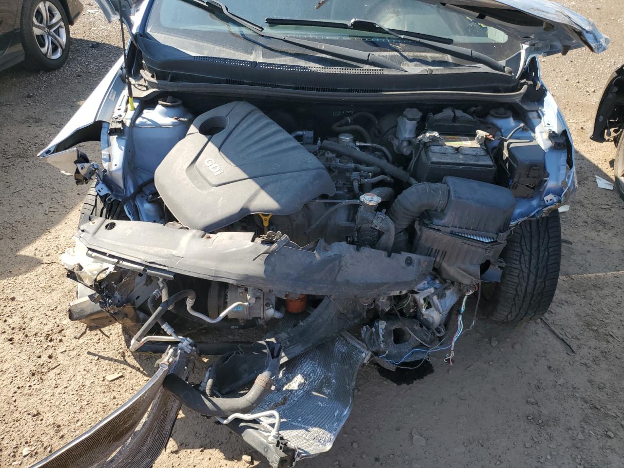 2013 Hyundai Accent Gls VIN: KMHCU5AE5DU080589 Lot: 80698575