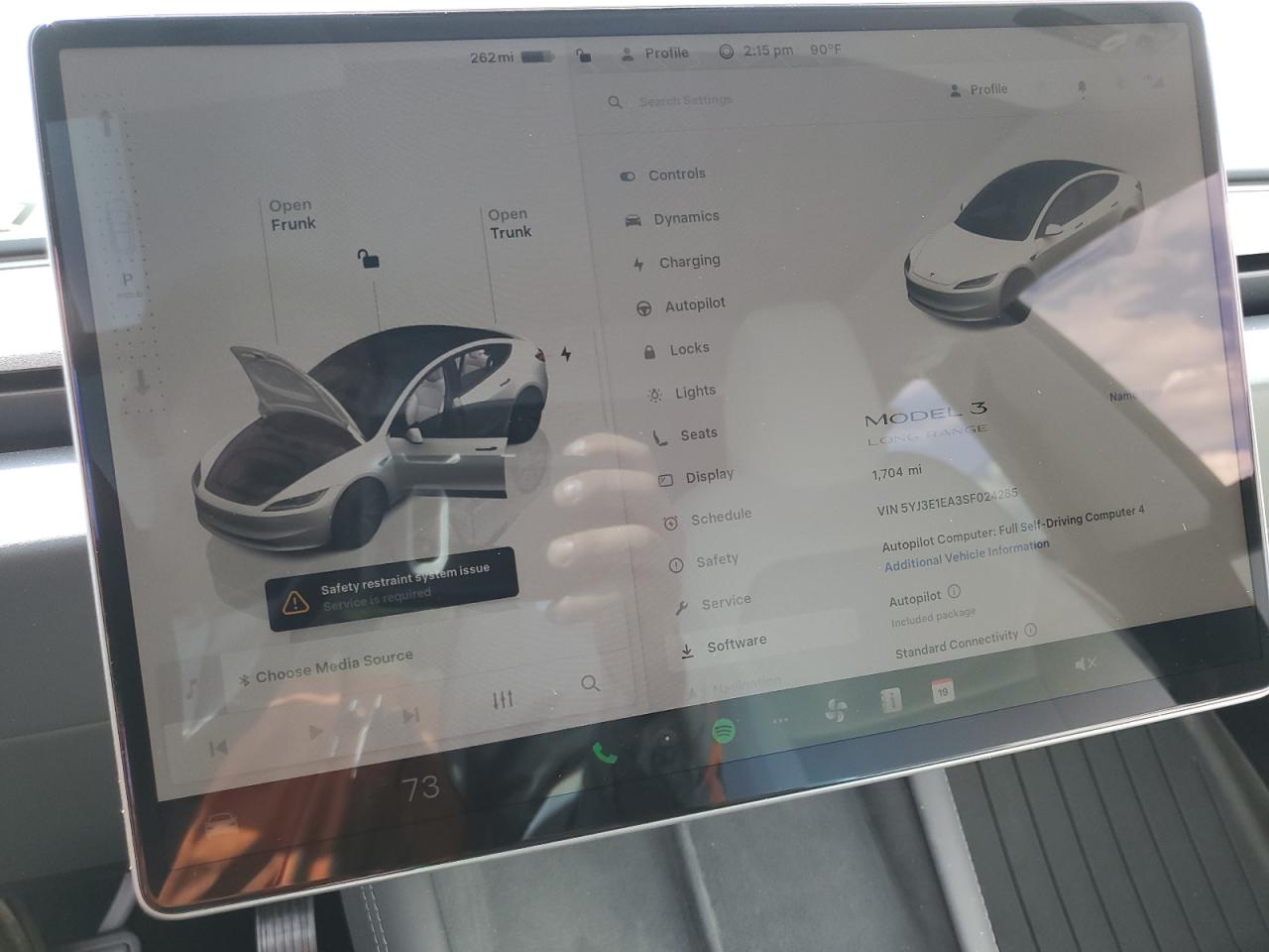 2025 Tesla Model 3 VIN: 5YJ3E1EA3SF024285 Lot: 81638545