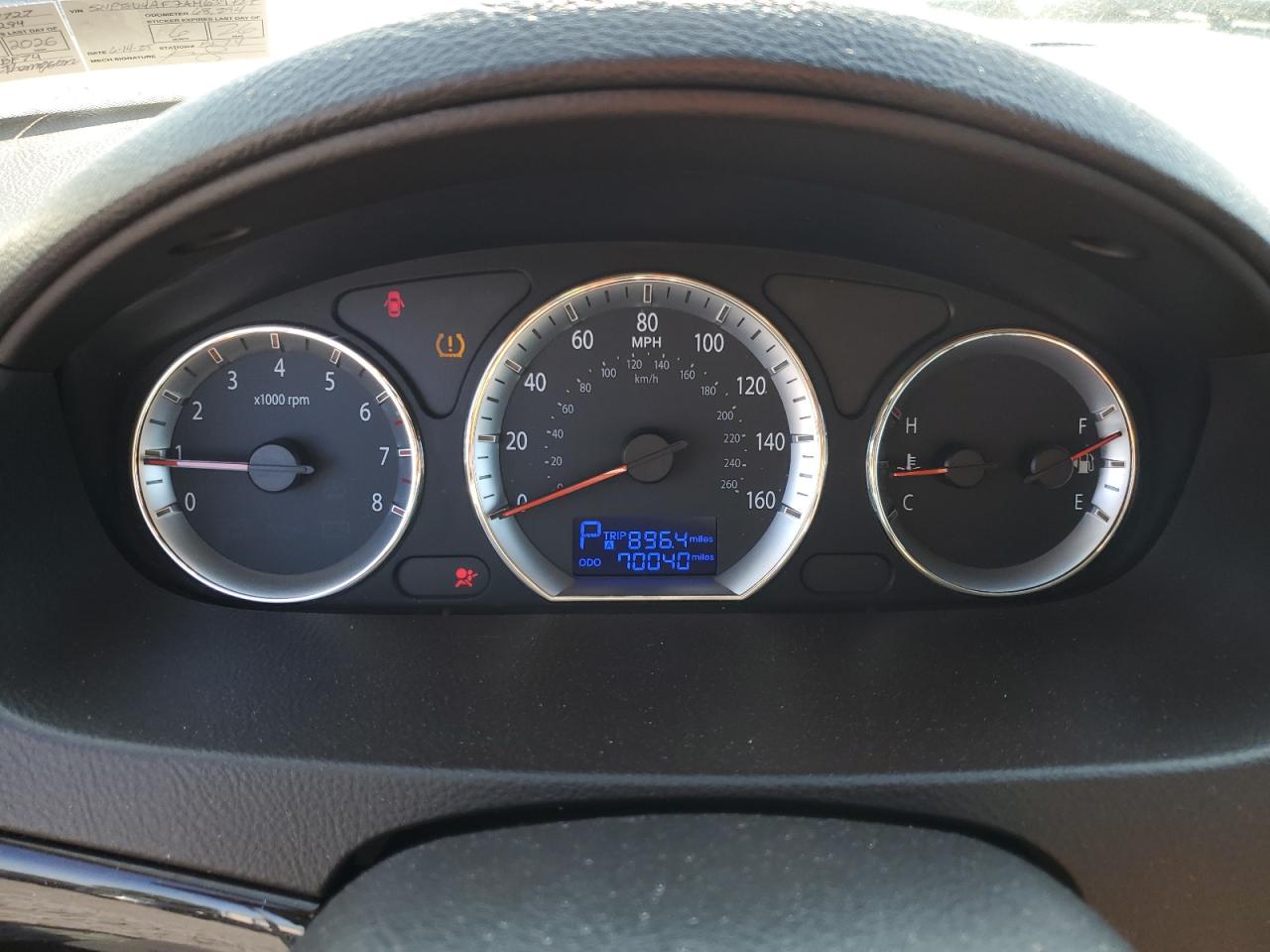 2010 Hyundai Sonata Se VIN: 5NPEU4AF7AH639727 Lot: 80072535