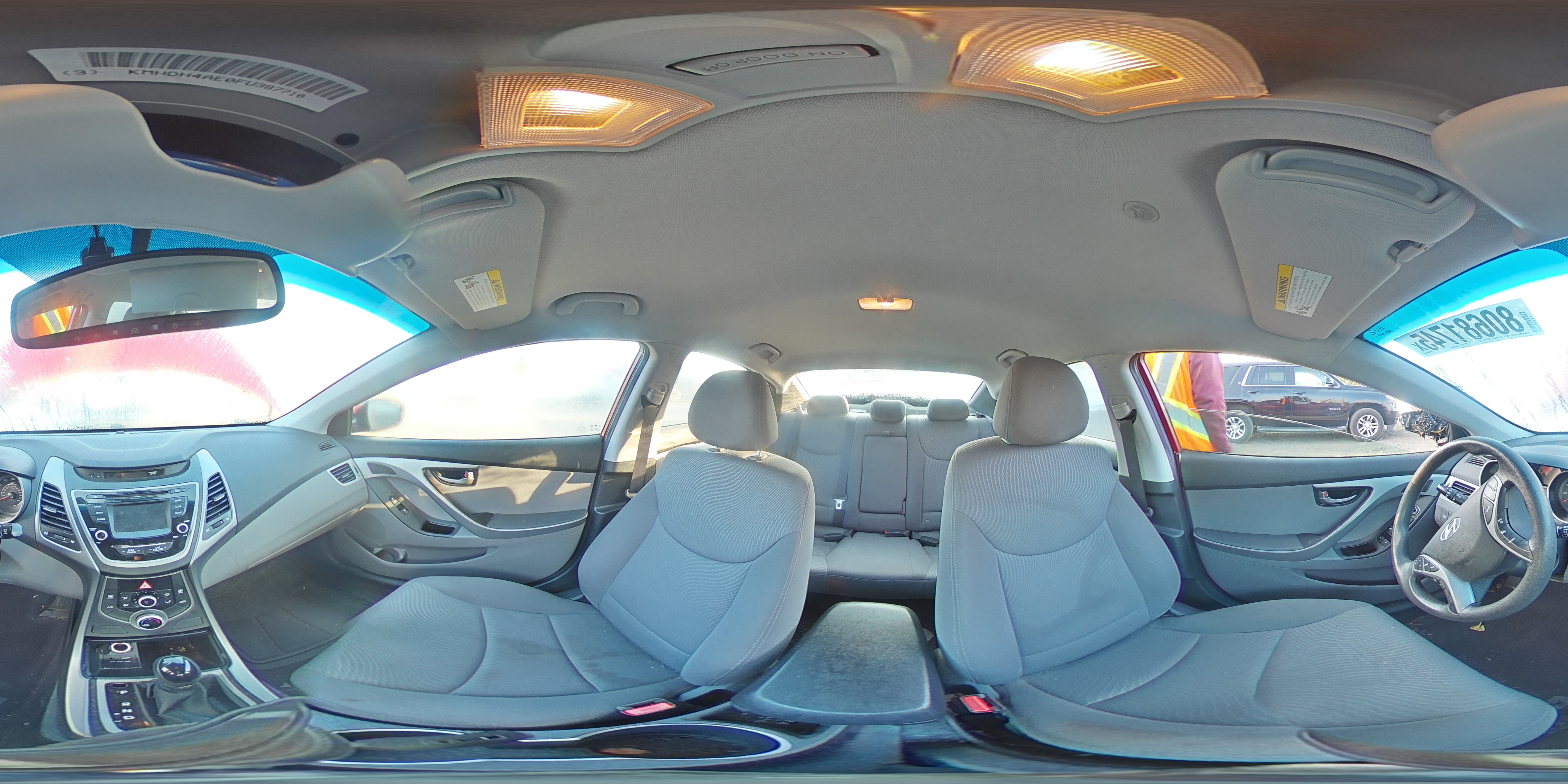 2015 Hyundai Elantra Se VIN: KMHDH4AE0FU387710 Lot: 80681745