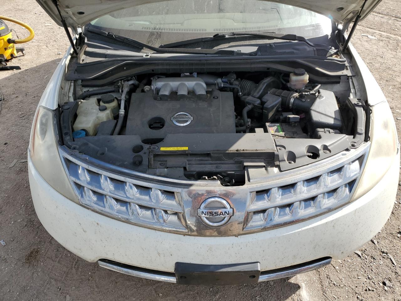 2007 Nissan Murano Sl VIN: JN8AZ08TX7W502874 Lot: 71521685