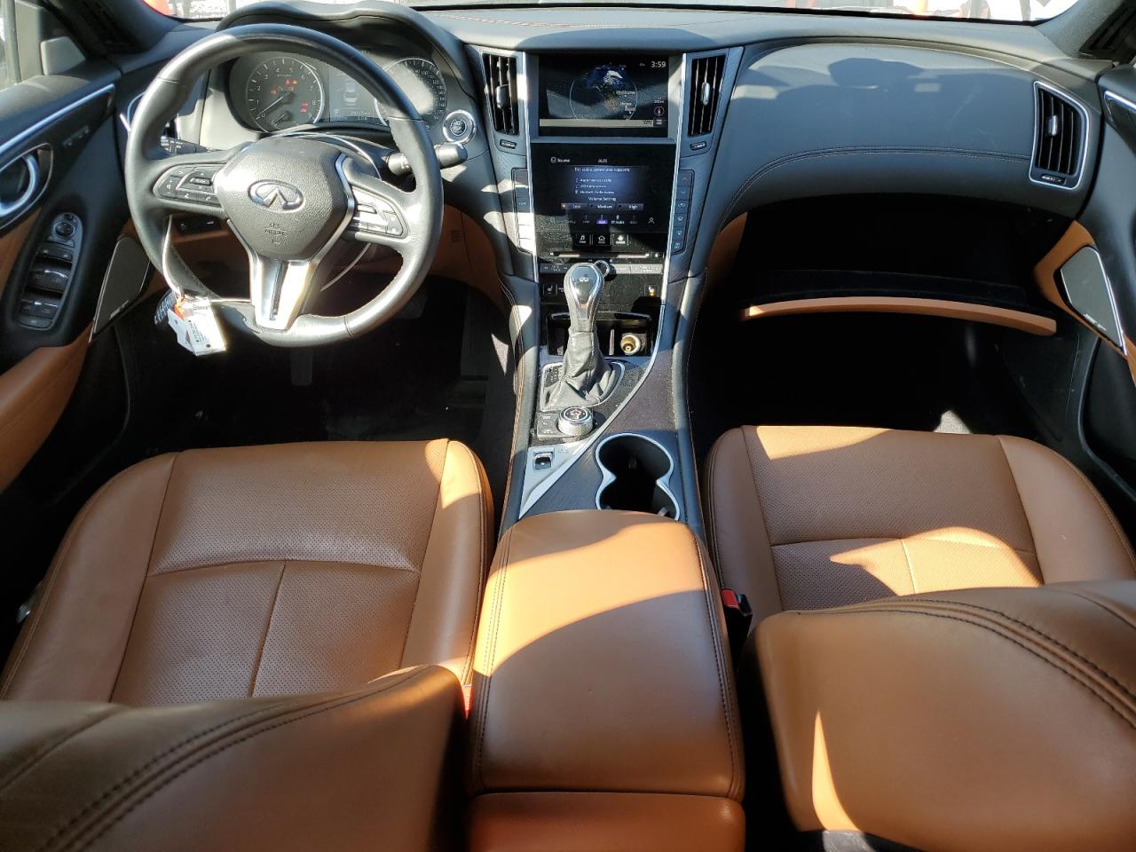 2021 Infiniti Q50 Sensory VIN: JN1EV7CR4MM755874 Lot: 71936345