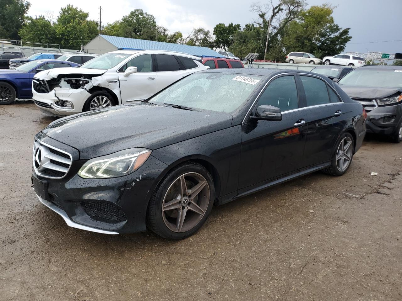 2016 MERCEDES-BENZ E-CLASS BLACK VIN: WDDHF8JB2GB182482