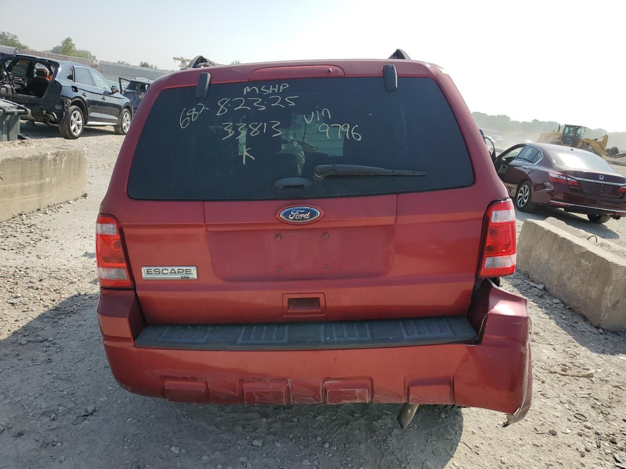 2012 Ford Escape Xlt VIN: 1FMCU9D71CKC09796 Lot: 70998865