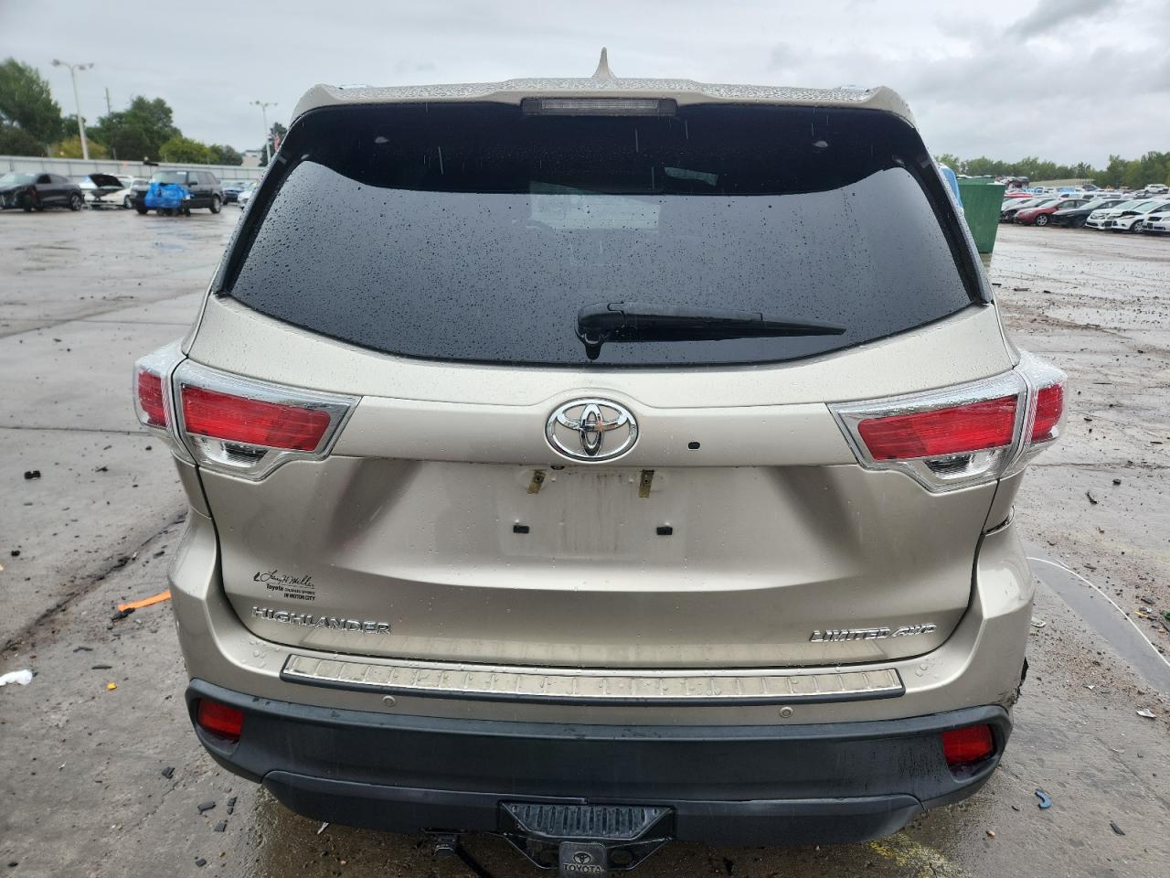 2014 Toyota Highlander Limited VIN: 5TDDKRFH3ES055673 Lot: 81576615