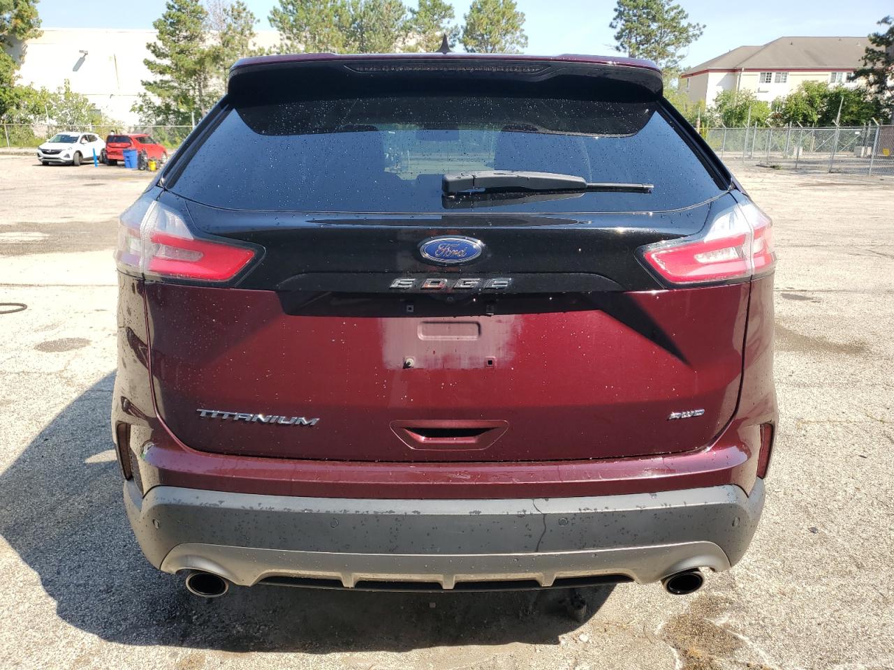 2021 Ford Edge Titanium VIN: 2FMPK4K96MBA27134 Lot: 81260245