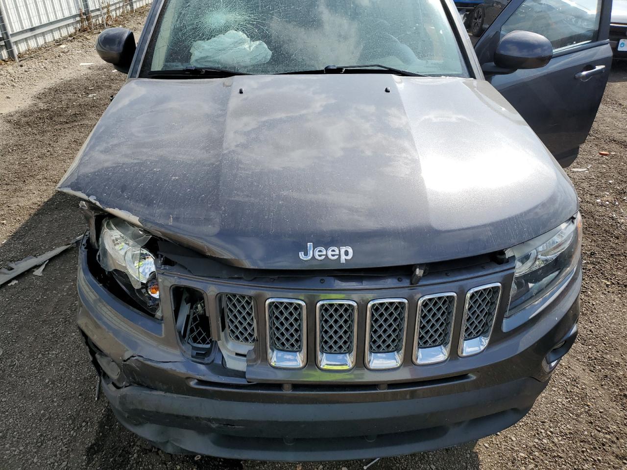 2017 Jeep Compass Latitude VIN: 1C4NJDEB9HD111493 Lot: 85494055