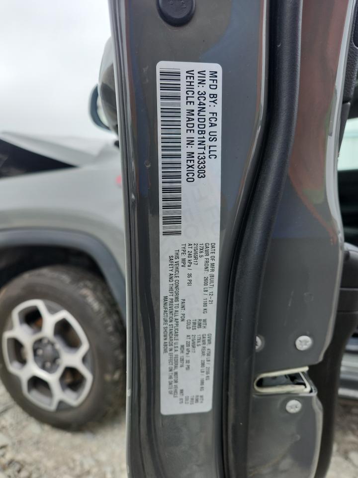 2022 Jeep Compass Trailhawk VIN: 3C4NJDDB1NT133303 Lot: 80188815