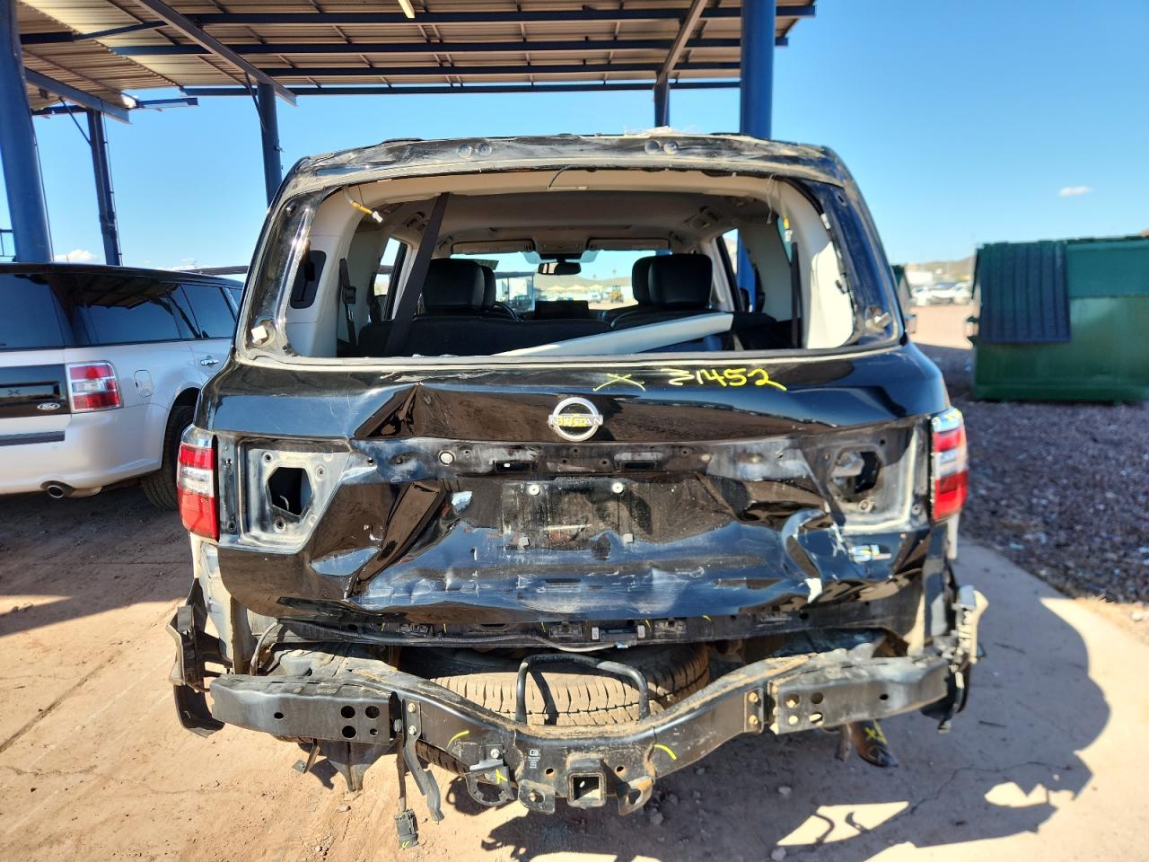 2021 Nissan Armada Sl VIN: JN8AY2BB9M9791478 Lot: 81613305