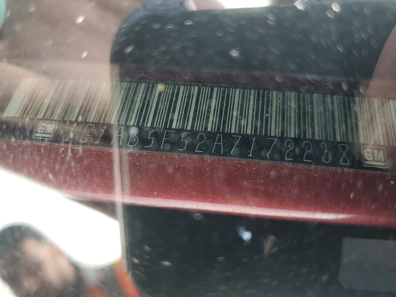 2010 Chevrolet Cobalt Ls VIN: 1G1AB5F52A7172238 Lot: 81688785