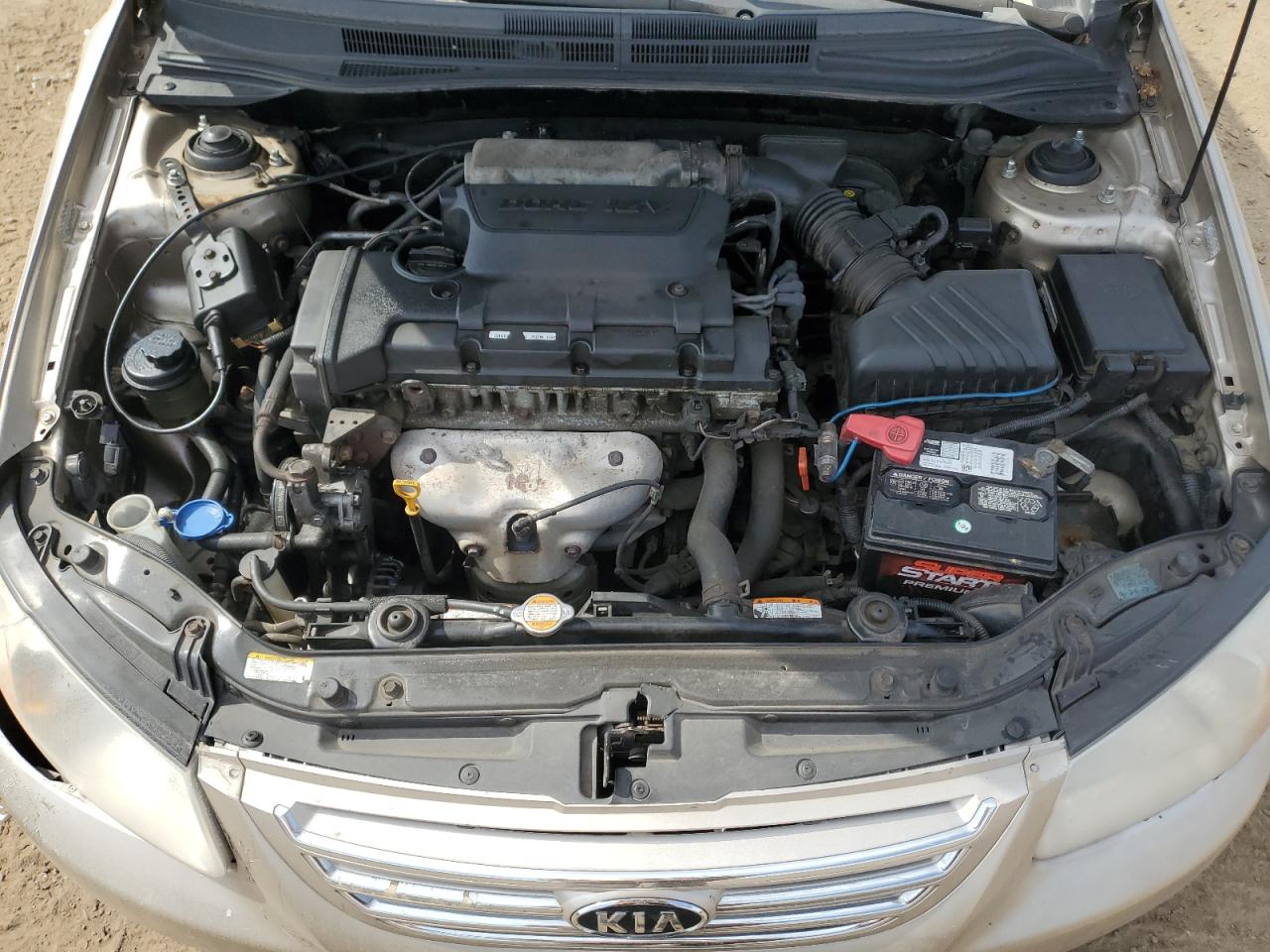 2007 Kia Spectra Ex VIN: KNAFE121X75466844 Lot: 80215225