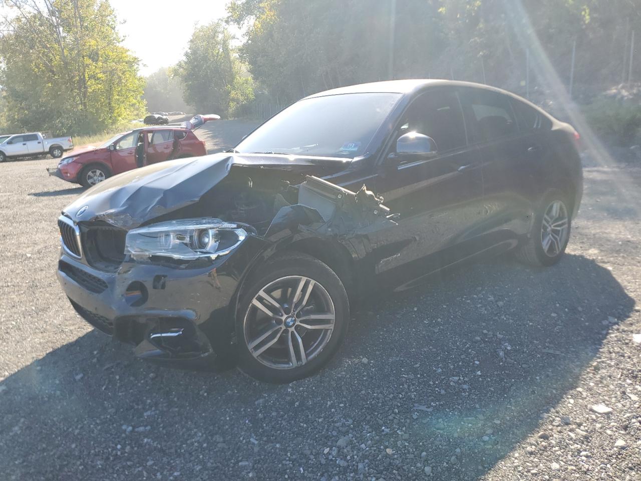 2016 BMW X6 xDrive35I black null gas 5UXKU2C54G0N80961 photo #1