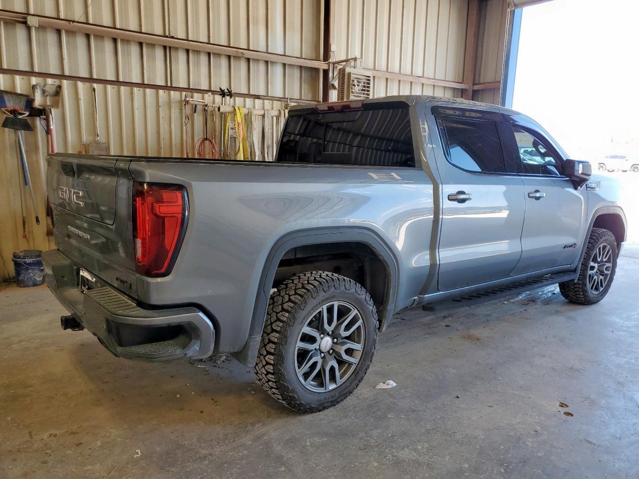 2021 GMC Sierra K1500 At4 grey null diesel 1GTU9EET9MZ183844 photo #4