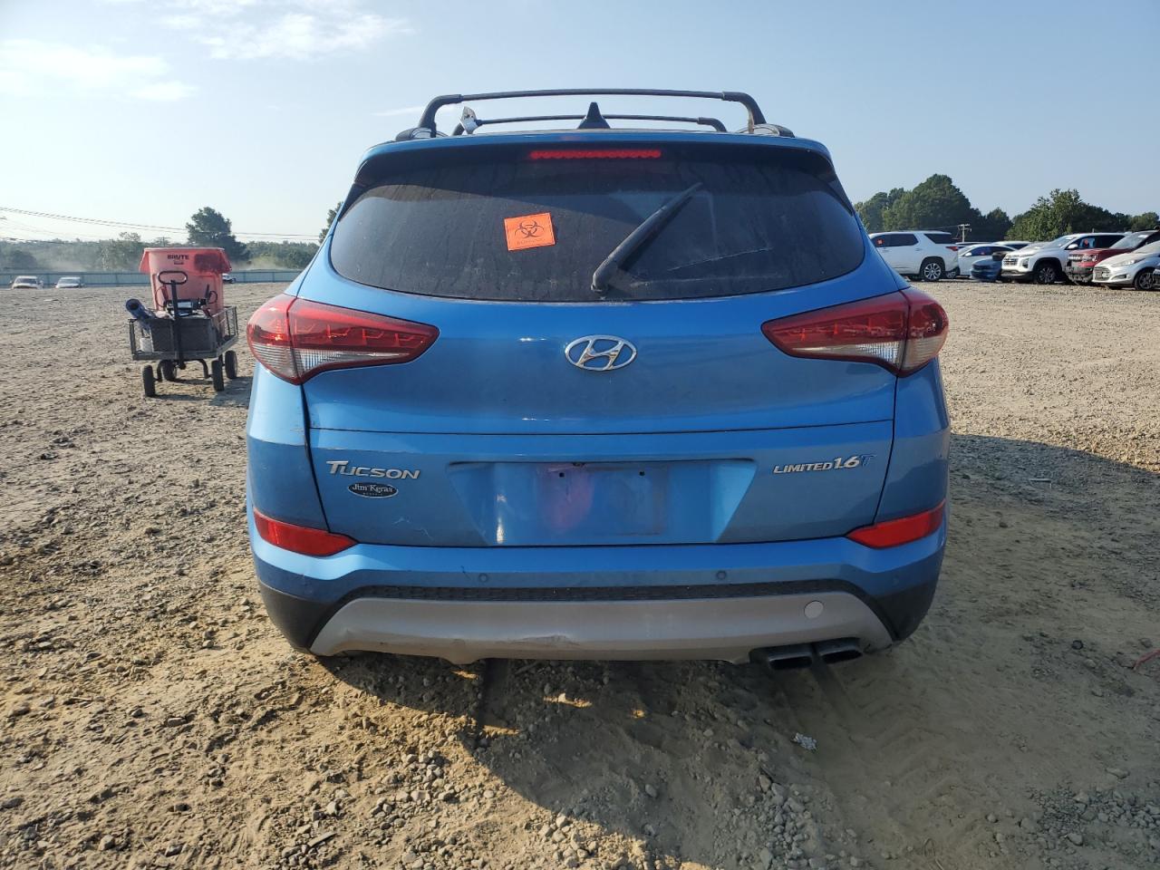 2017 Hyundai Tucson Limited VIN: KM8J33A26HU336720 Lot: 81223845