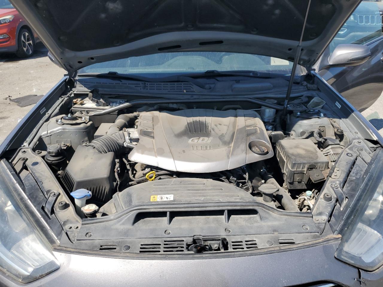 2013 Hyundai Genesis Coupe 3.8L VIN: KMHHU6KJ6DU081161 Lot: 80360235