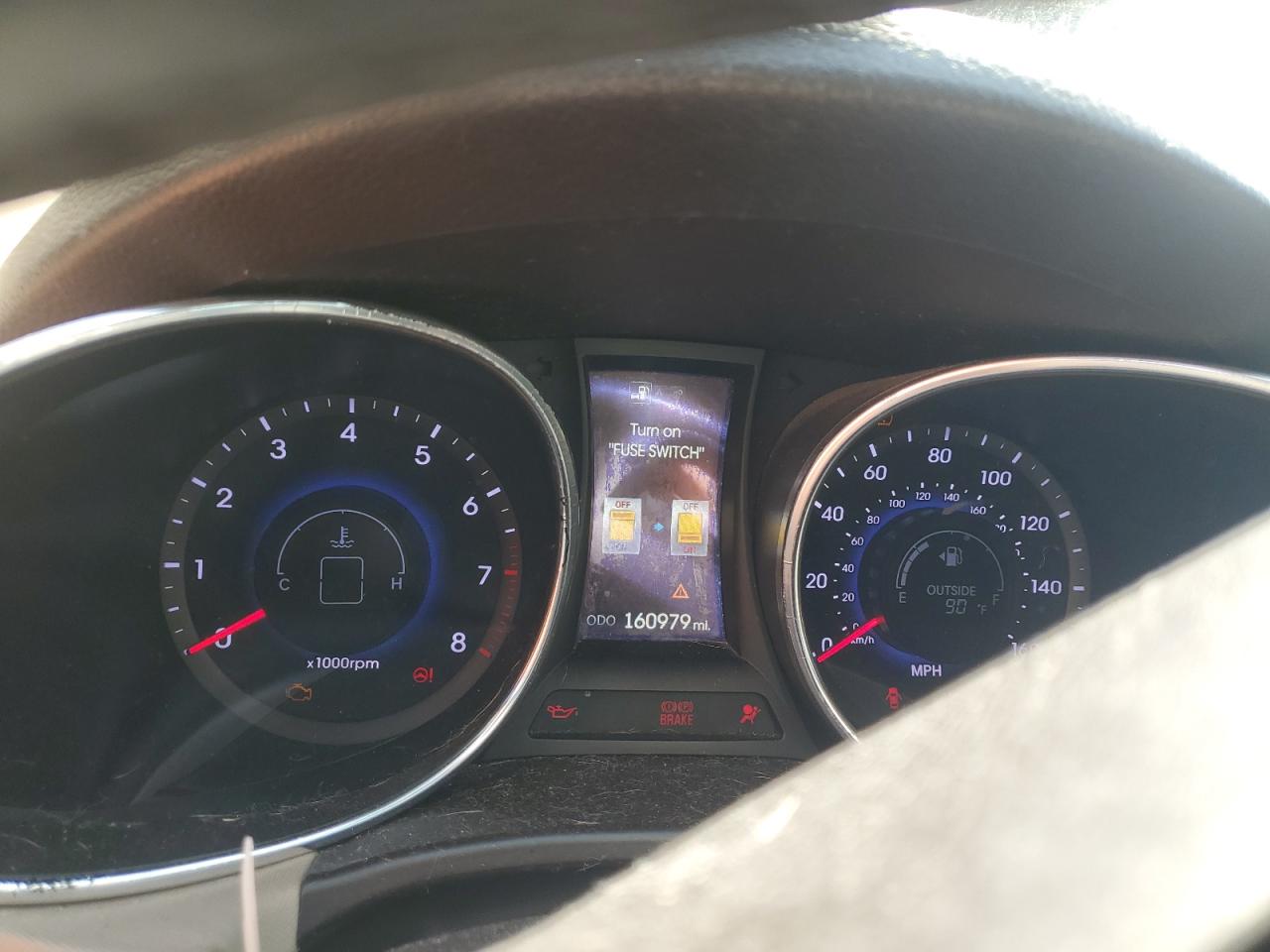 2013 Hyundai Santa Fe Limited VIN: KM8SR4HF3DU002110 Lot: 80882715