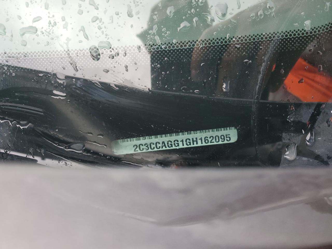 2016 Chrysler 300 S VIN: 2C3CCAGG1GH162095 Lot: 71160645