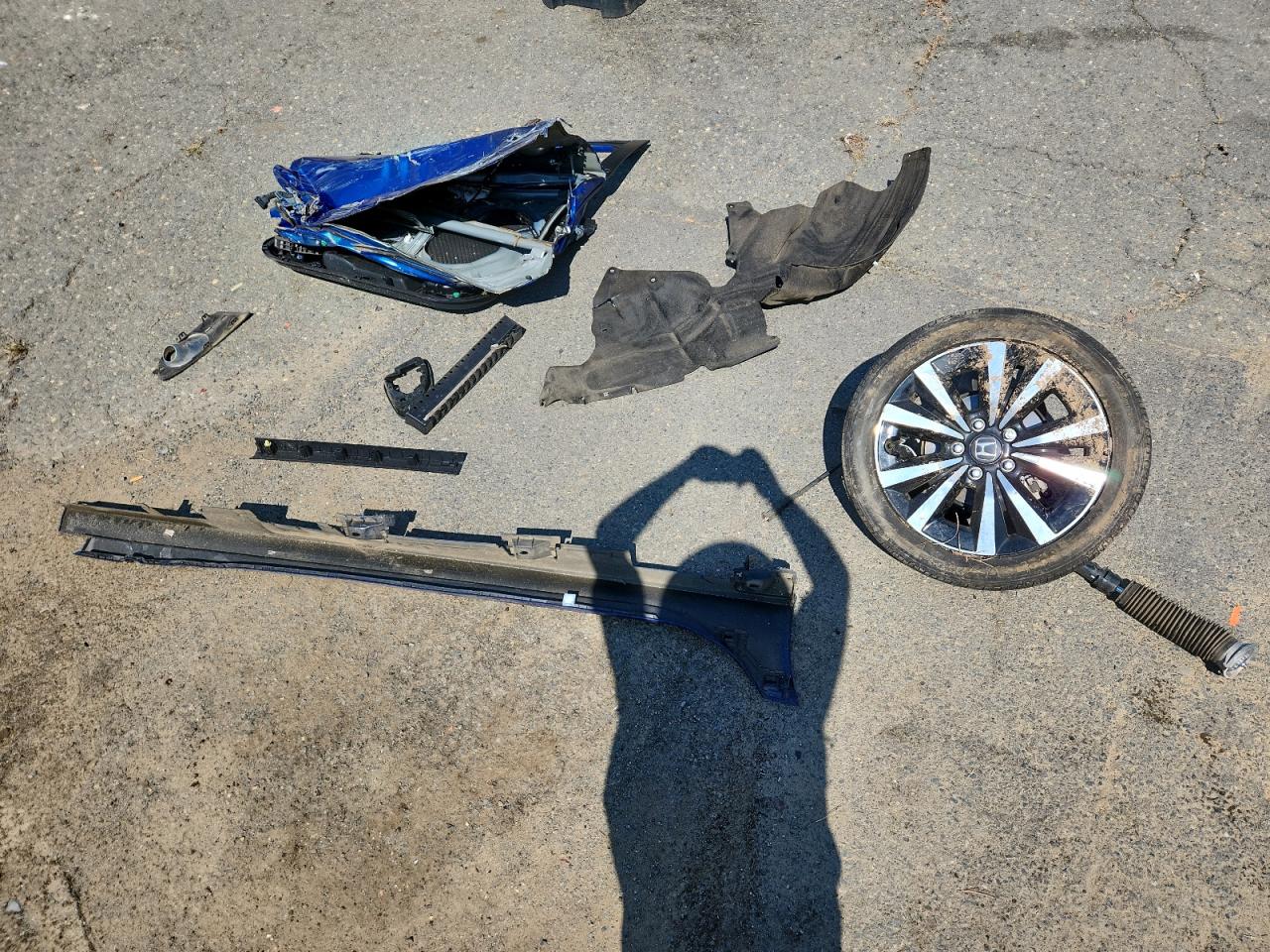 2022 Honda Civic Ex VIN: 2HGFE1F7XNH328214 Lot: 80021145