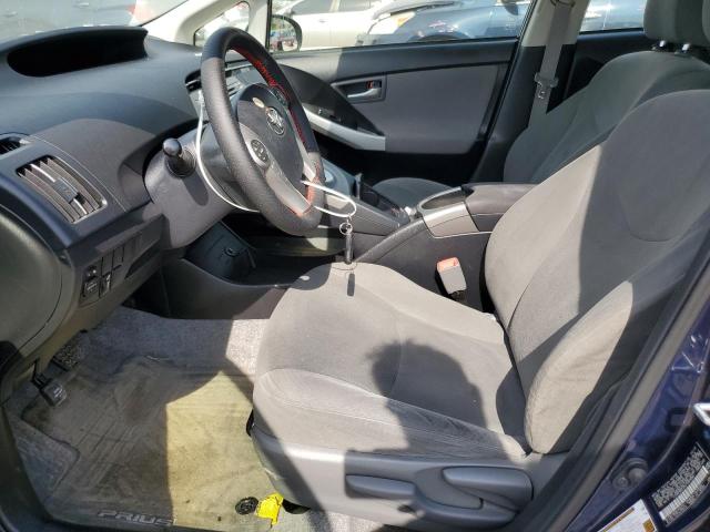 Hatchbacks TOYOTA PRIUS 2012 Granatowy