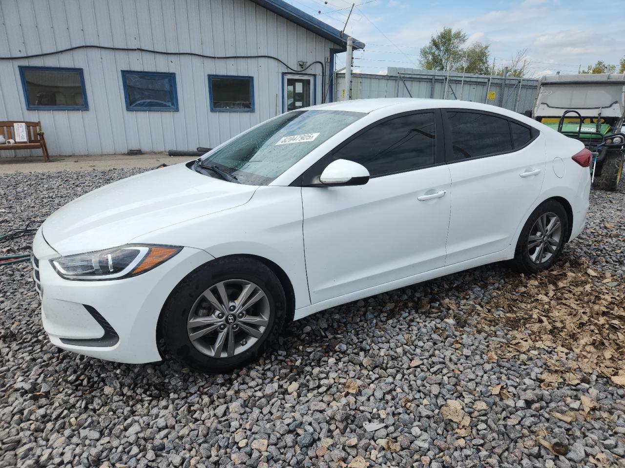 2017 Hyundai Elantra Se white null gas 5NPD84LF2HH047935 photo #1
