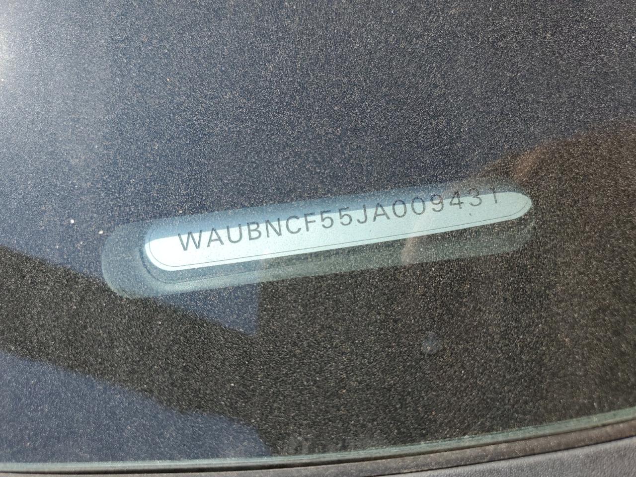 2018 Audi A5 Premium Plus VIN: WAUBNCF55JA009431 Lot: 81211895