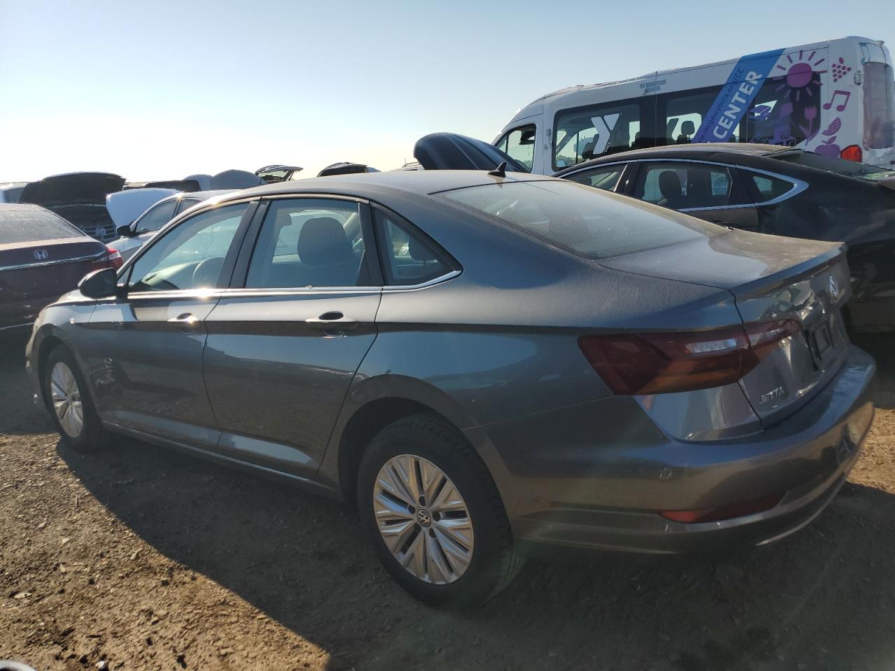 2019 Volkswagen Jetta S grey null gasoline 3VWCB7BU2KM168249 photo #3