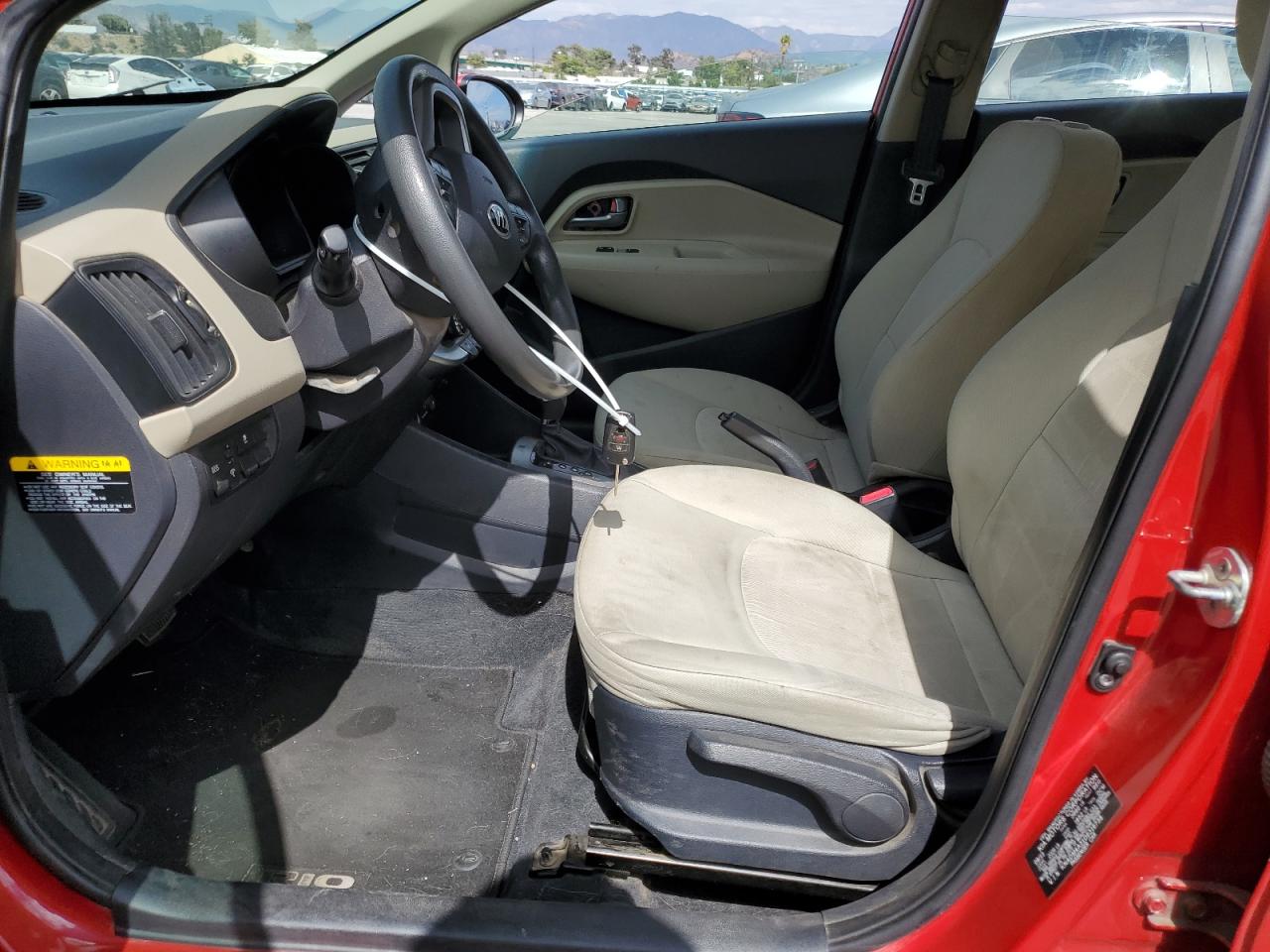 2013 Kia Rio Lx VIN: KNADM4A31D6316738 Lot: 82152075