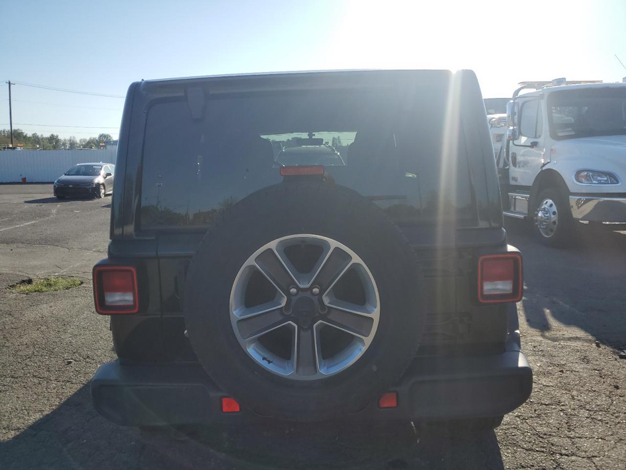 2020 Jeep Wrangler Unlimited Sahara VIN: 1C4HJXEN7LW115855 Lot: 81125815