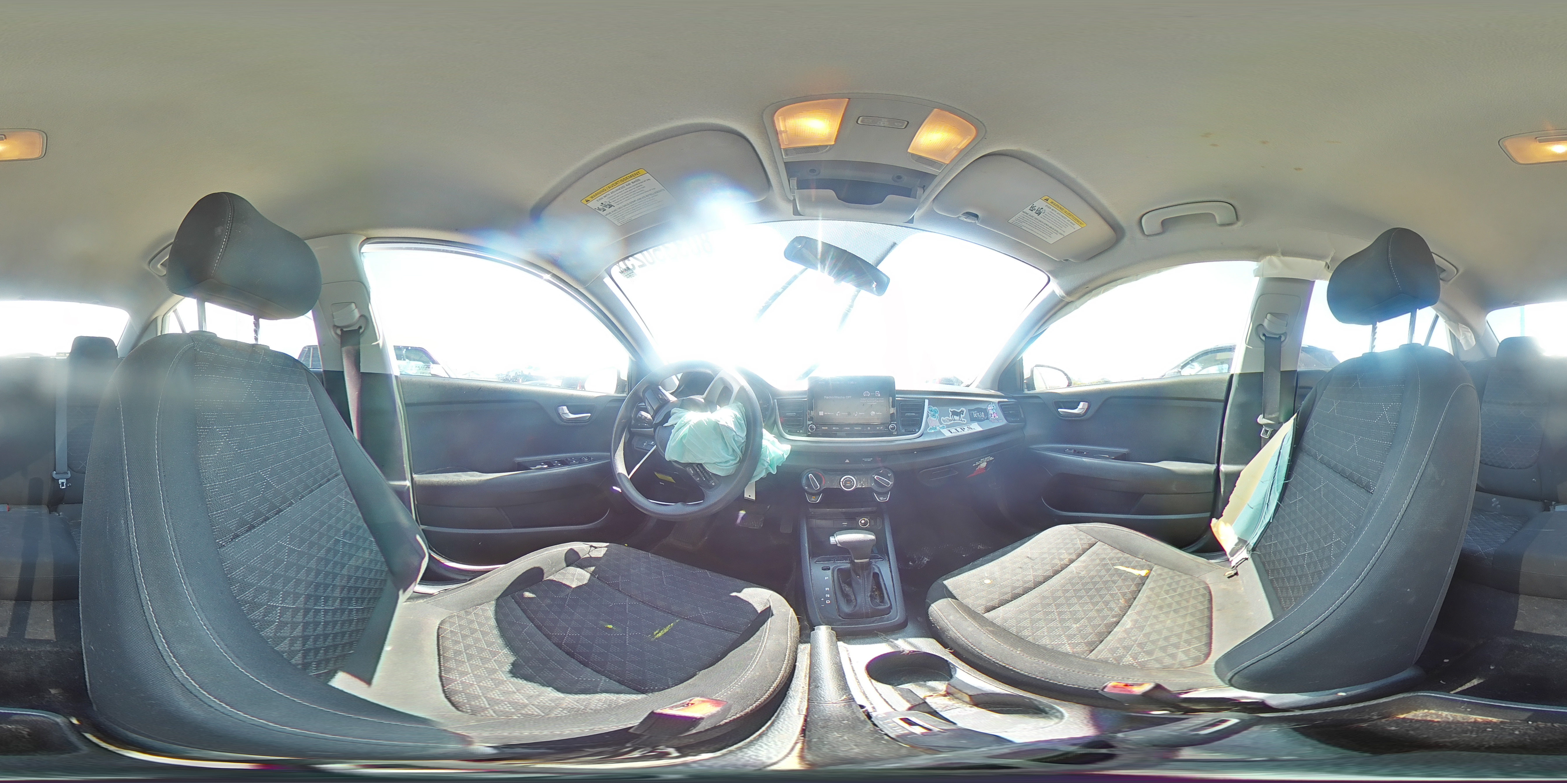 2022 Kia Rio Lx VIN: 3KPA24AD9NE438165 Lot: 80335025