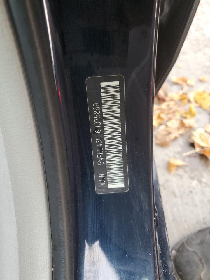 2006 Hyundai Sonata Gls VIN: 5NPEU46F06H075869 Lot: 81665785