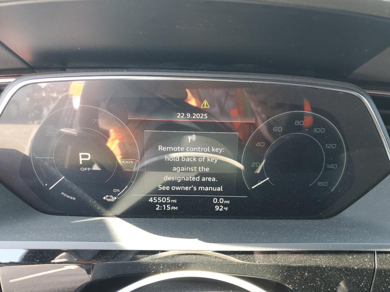 2023 Audi E-Tron Sportback Premium Plus VIN: WA12AAGE1PB025589 Lot: 81343175