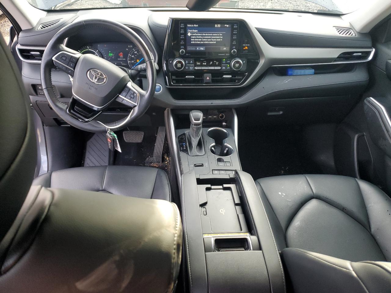 2021 Toyota Highlander Hybrid Xle VIN: 5TDGBRCH4MS533244 Lot: 84295475