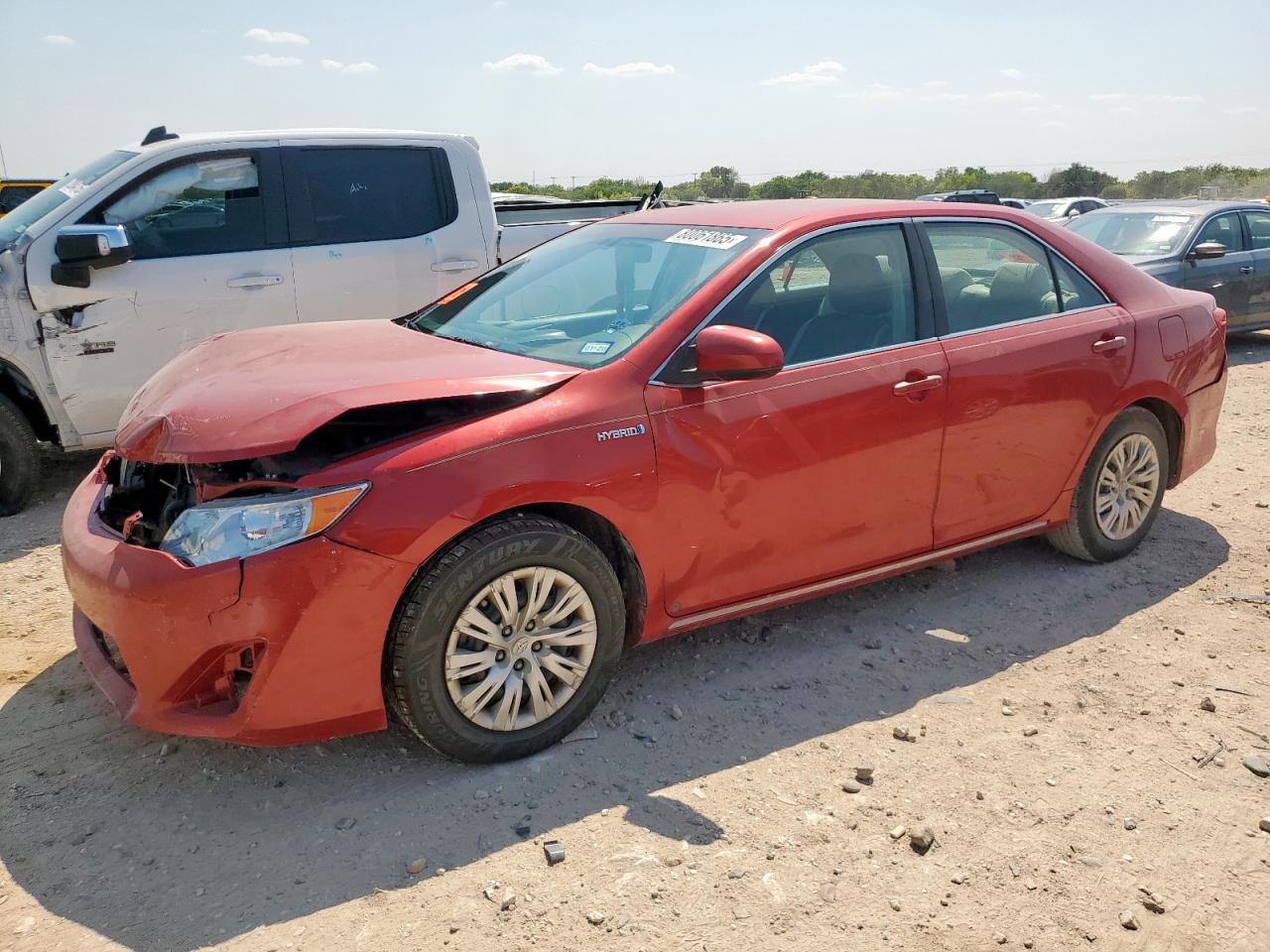 2012 Toyota Camry Hybrid brown null hybrid 4T1BD1FKXCU039117 photo #1