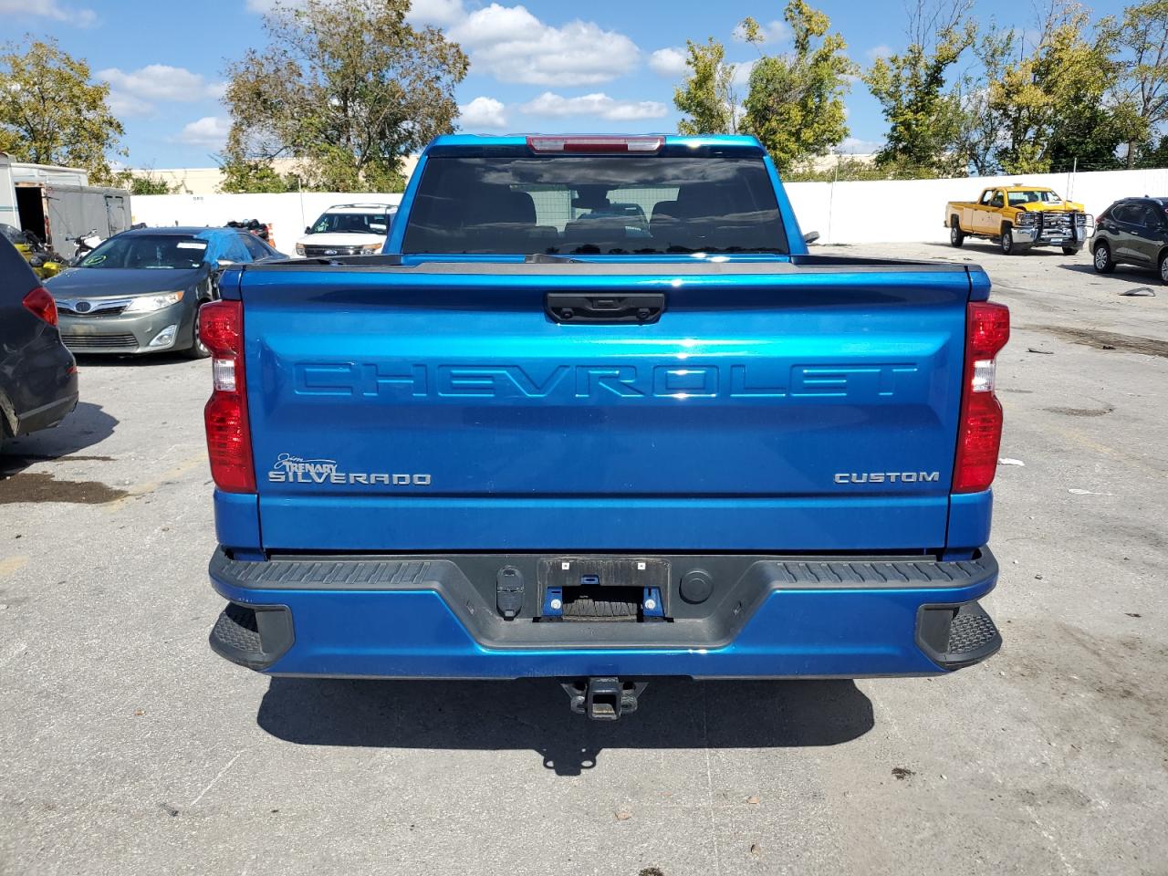 2022 Chevrolet Silverado K1500 Custom VIN: 1GCPDBEK4NZ534257 Lot: 83835255