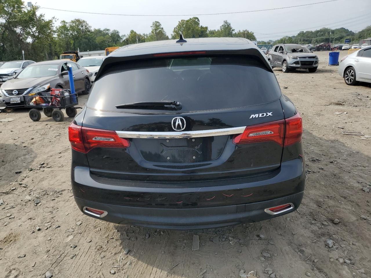 2014 Acura Mdx Technology VIN: 5FRYD3H40EB014746 Lot: 81112895