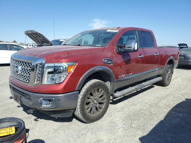 Пикапы NISSAN TITAN 2016 Красный