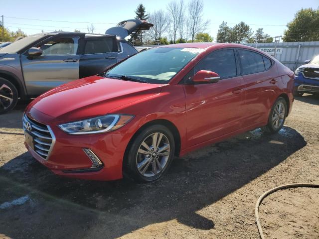  HYUNDAI ELANTRA 2018 Красный