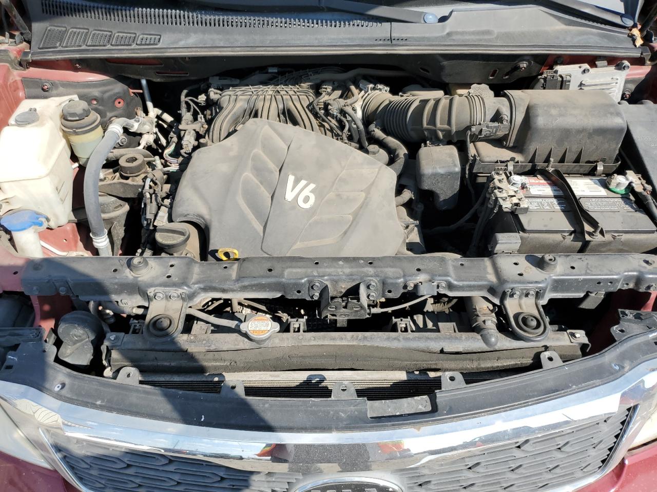 2012 Kia Sedona Lx VIN: KNDMG4C71C6461643 Lot: 80718615