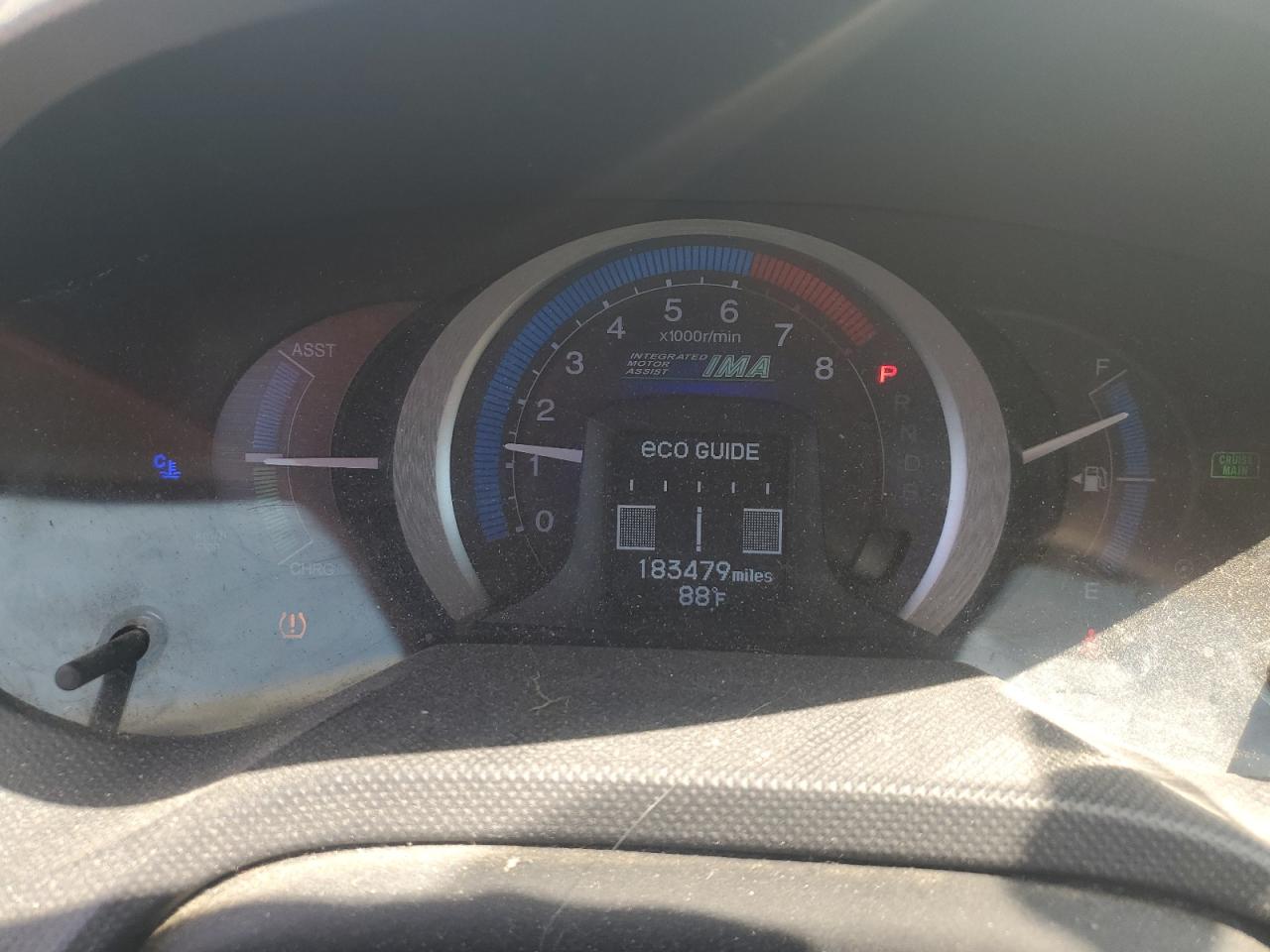 2010 Honda Insight Ex VIN: JHMZE2H74AS007401 Lot: 69814285