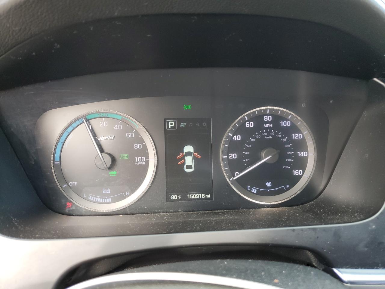 2017 Hyundai Sonata Hybrid VIN: KMHE24L3XHA065145 Lot: 81116165