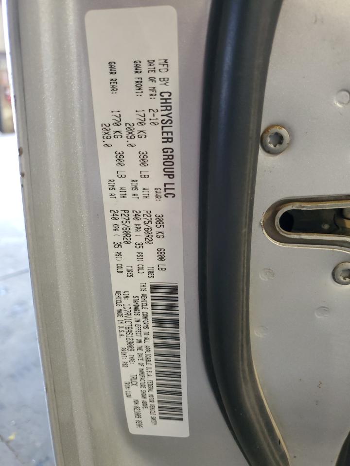 2010 Dodge Ram 1500 VIN: 1D7RV1CT6AS123009 Lot: 81144655