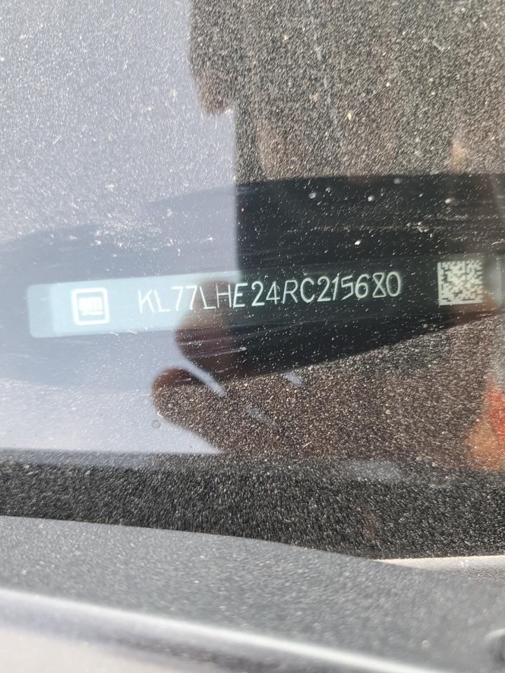 2024 Chevrolet Trax 1Lt VIN: KL77LHE24RC215680 Lot: 80351605