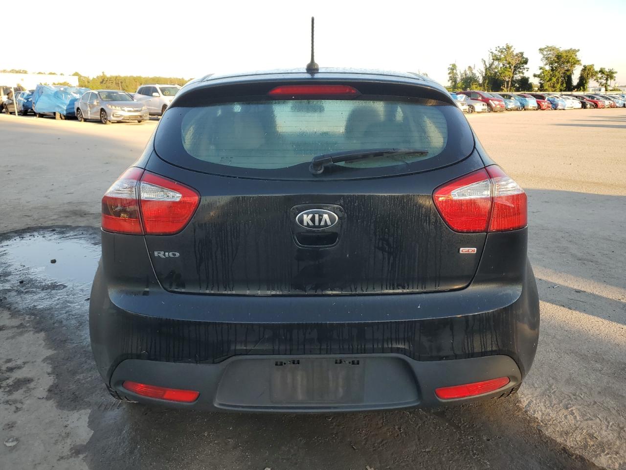 2014 Kia Rio Lx VIN: KNADM5A38E6346410 Lot: 81430255