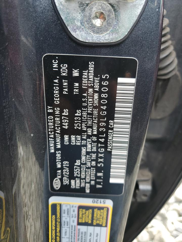 2020 Kia Optima Lx VIN: 5XXGT4L39LG408065 Lot: 81330575