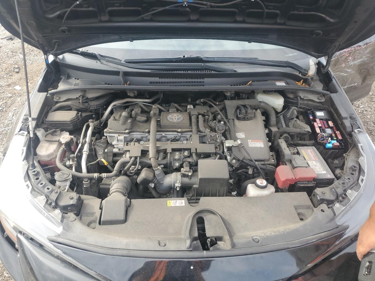 2022 Toyota Corolla Le VIN: JTDEAMDE0NJ043660 Lot: 71100905