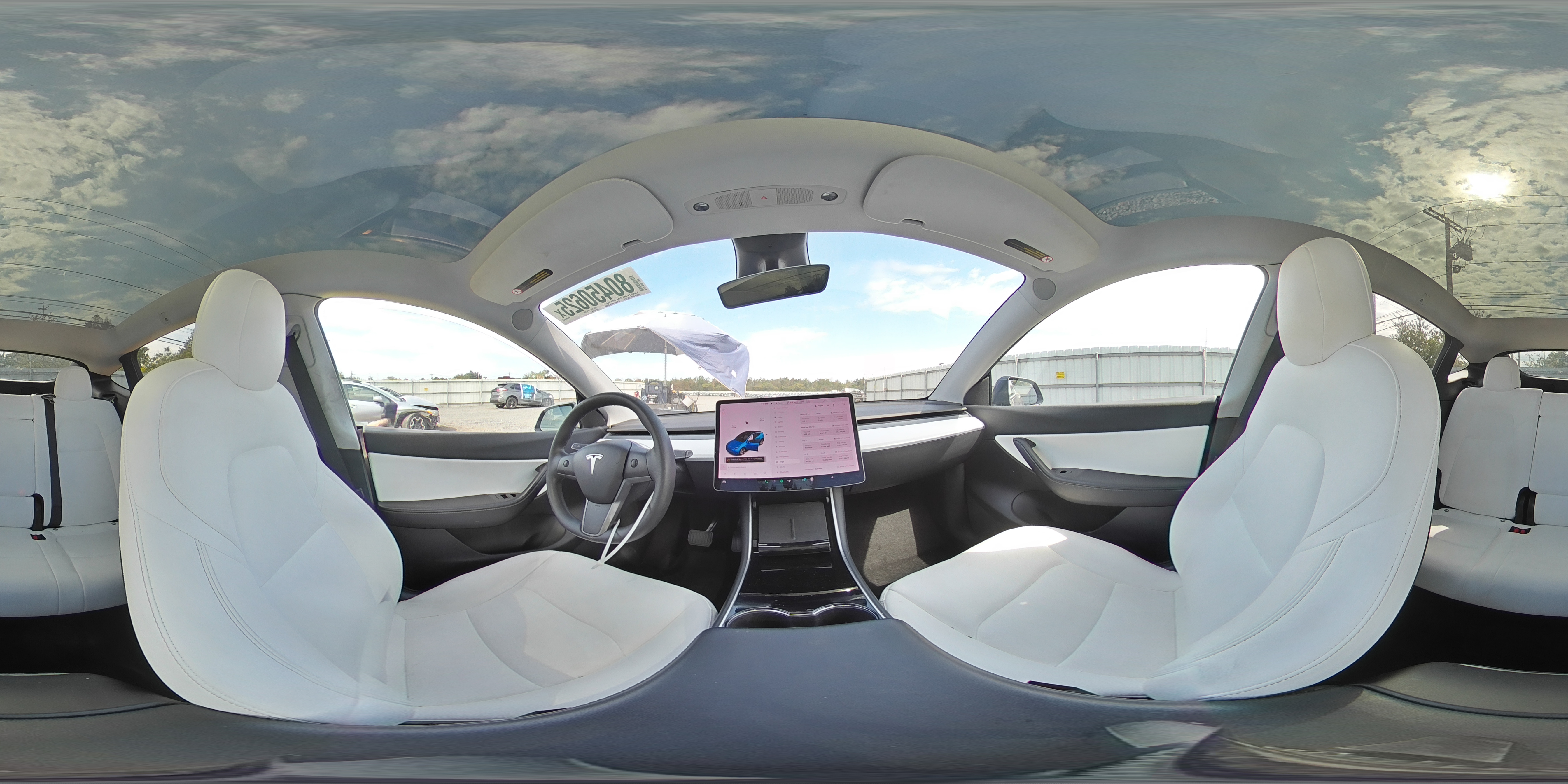 2020 Tesla Model Y VIN: 5YJYGDEE5LF049730 Lot: 80450625