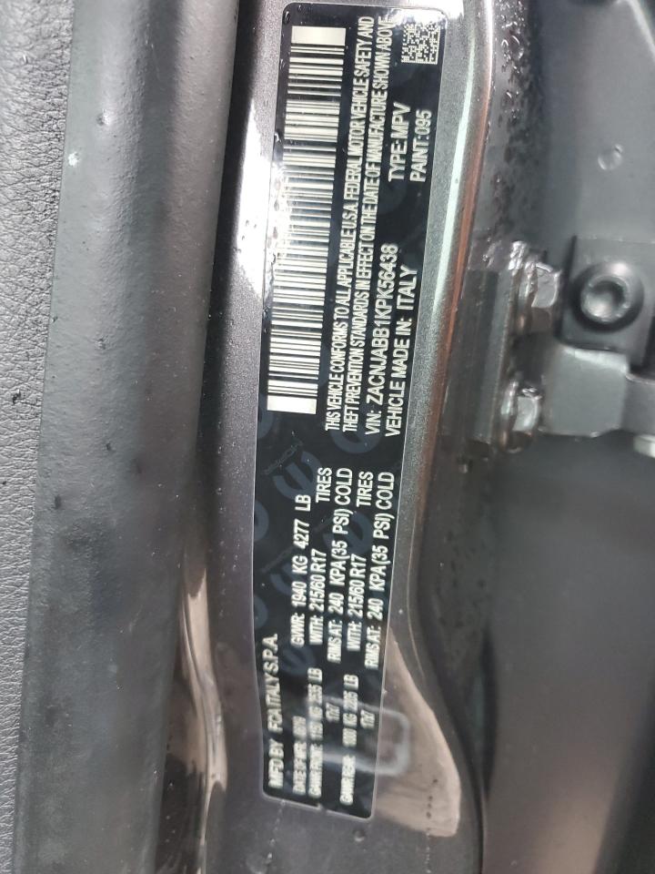 2019 Jeep Renegade Latitude VIN: ZACNJABB1KPK56438 Lot: 72047115