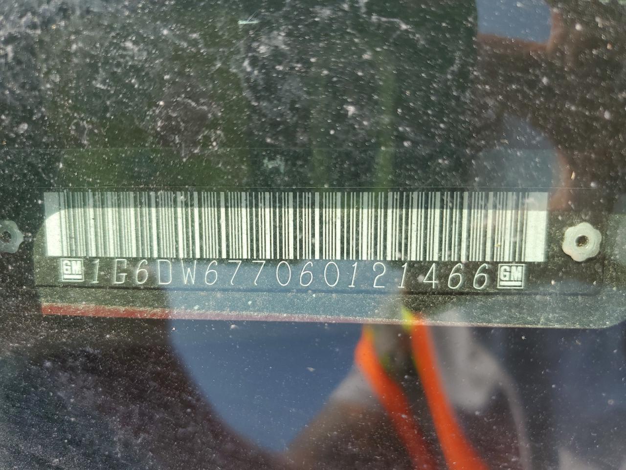 2006 Cadillac Sts VIN: 1G6DW677060121466 Lot: 71238115